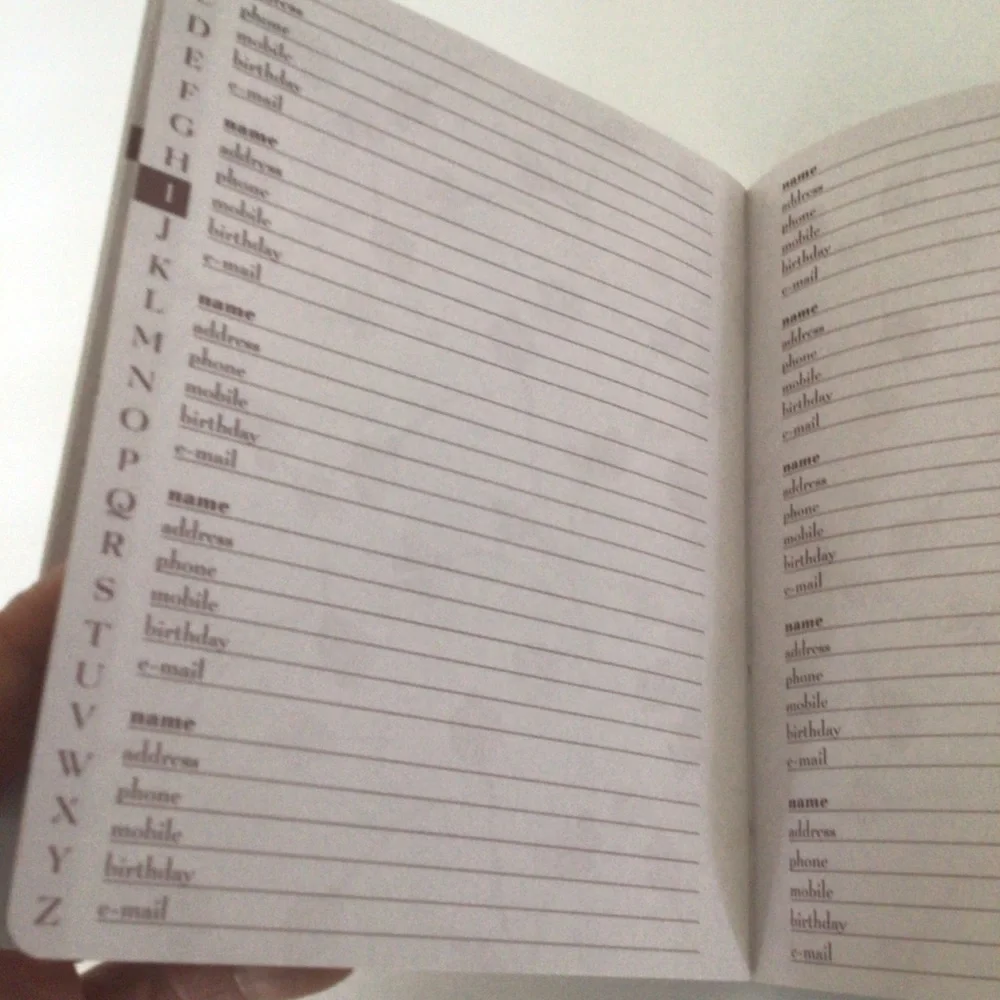 ADDRESS BOOK NWOT